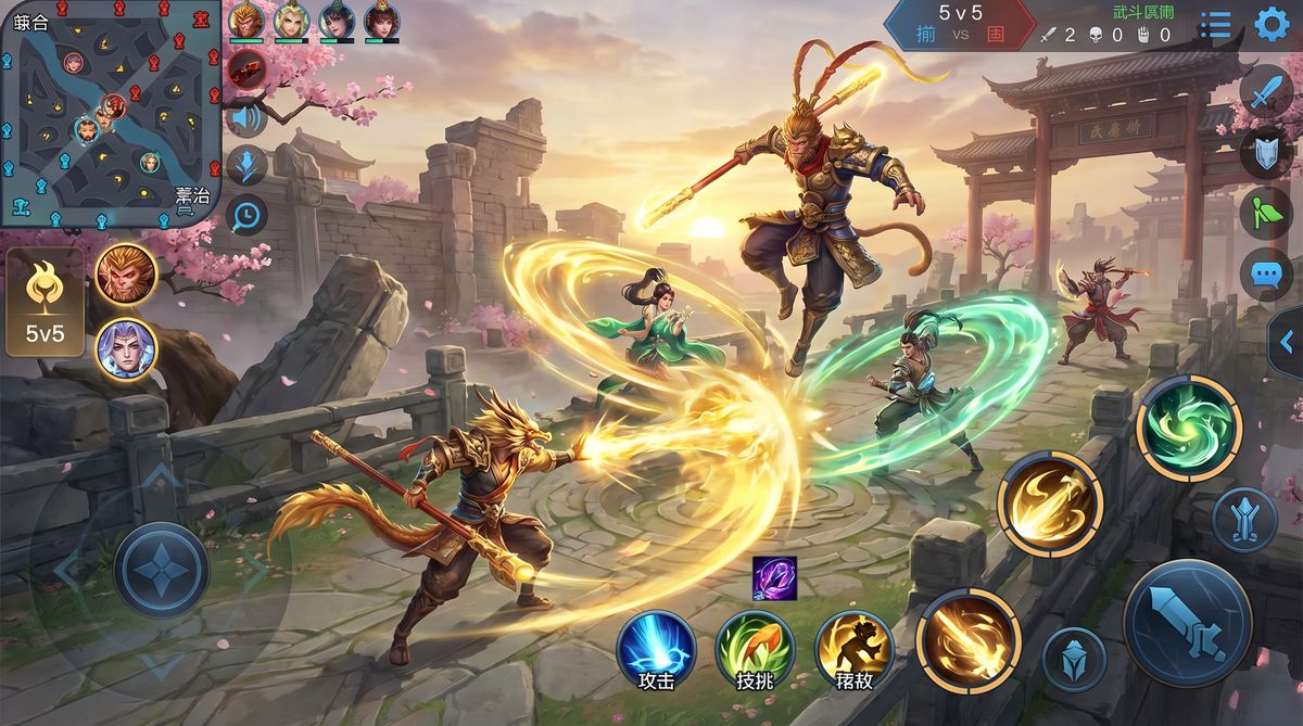 色虎王者荣耀视频解说