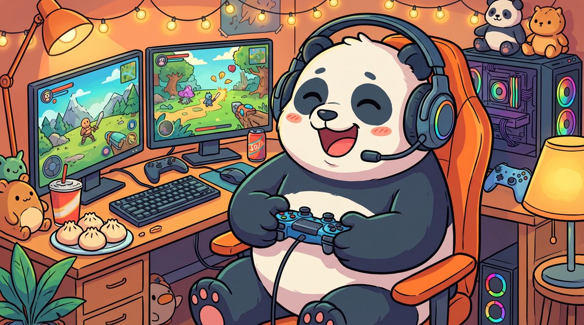 色虎熊猫游戏视频